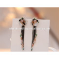 high quality handmade summer big diamond stud jewelry fashion earrings